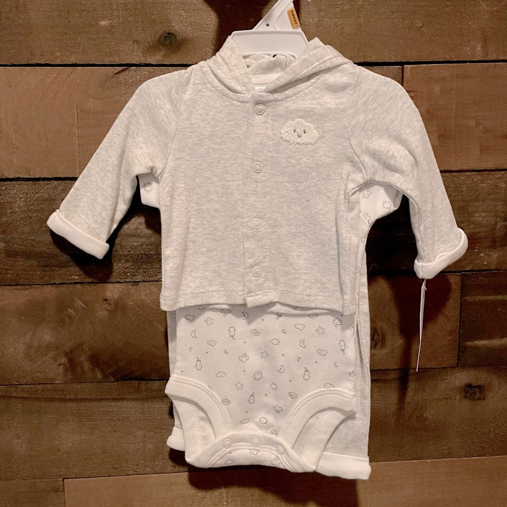 Carter’s Baby Cloud Onesie, Pants, Jacket